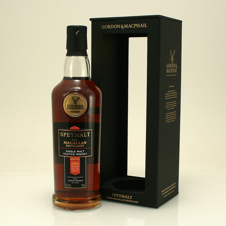 Speymalt Macallan 15 year old Single Cask First Fill Sherry Cask Strength Single Malt Scotch Whisky distilled in 2006 from Gordon & Macphail 59.5% 70cl