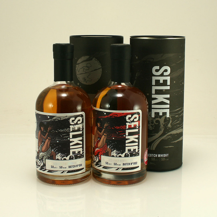 Selkie Blended Malt Scotch Whisky Batch 1 and 2 from House of Macduff 50% 50cl