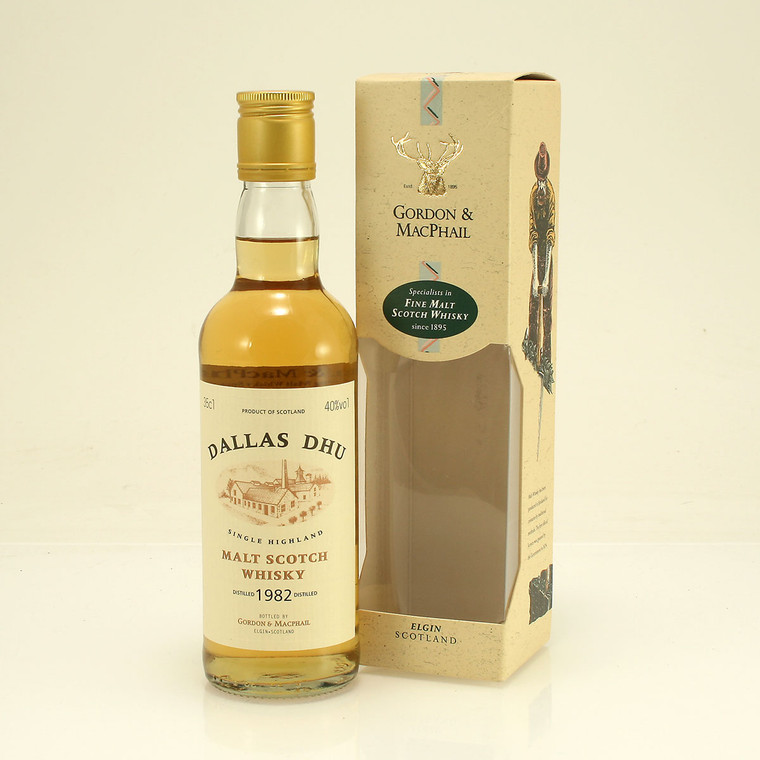 Dallas Dhu (Silent Distillery) 1982 Single Highland Single Malt Scotch Whisky from Gordon & MacPhail 40% 35cl