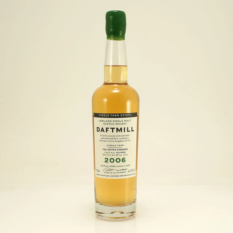 Daftmill 2006 Single Cask UK Exclusive Lowland Single Malt Scotch Whisky 57.1% 70cl
