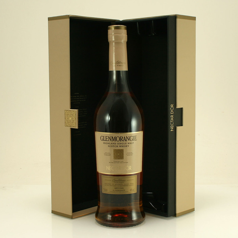 Glenmorangie 12 year old Nectar D'Or Sauternes Cask Finish Highland Single Malt Scotch Whisky 46% 70cl