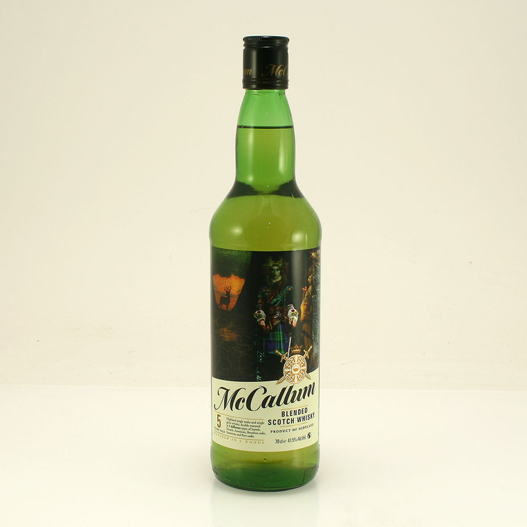 McCallum 5 year old Blended Scotch Whisky 41.5% 70cl