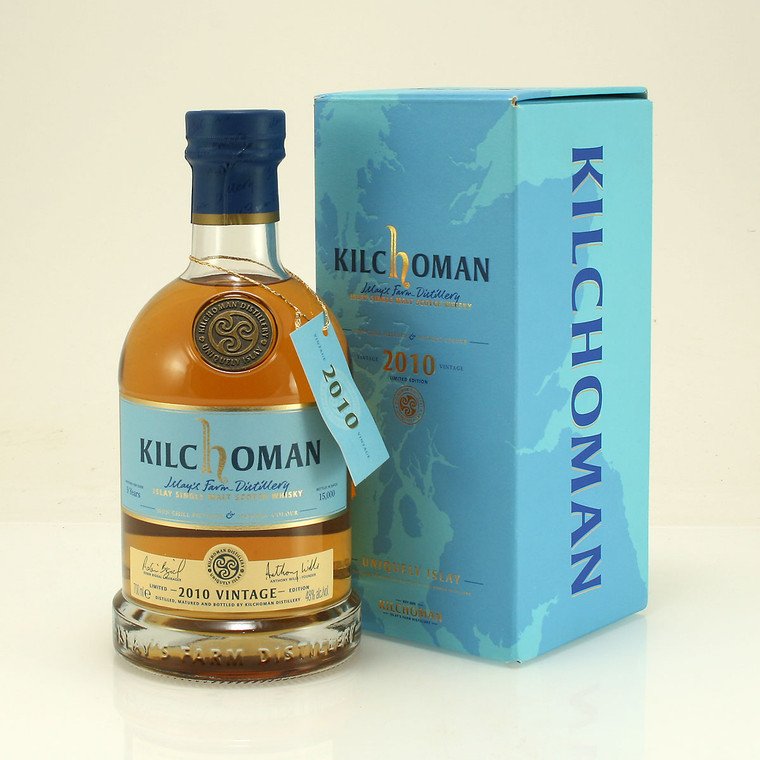Kilchoman 9 year old '2010 Vintage Limited Edition' Islay's Farm Distillery Islay Single Malt Scotch Whisky 48% 70cl