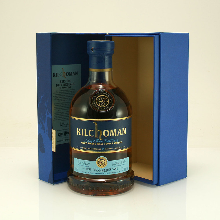 Kilchoman 16 year old 'Feis Ile 2022 Limited Release' Islay's Farm Distillery Islay Single Malt Scotch Whisky 52.1% 70cl