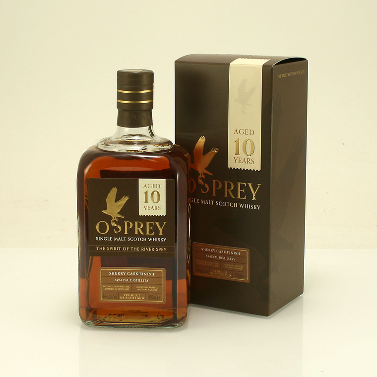 Braeval Distillery 10 year old Sherry Cask Finish 'Osprey' Single Malt Scotch Whisky 46% 70cl