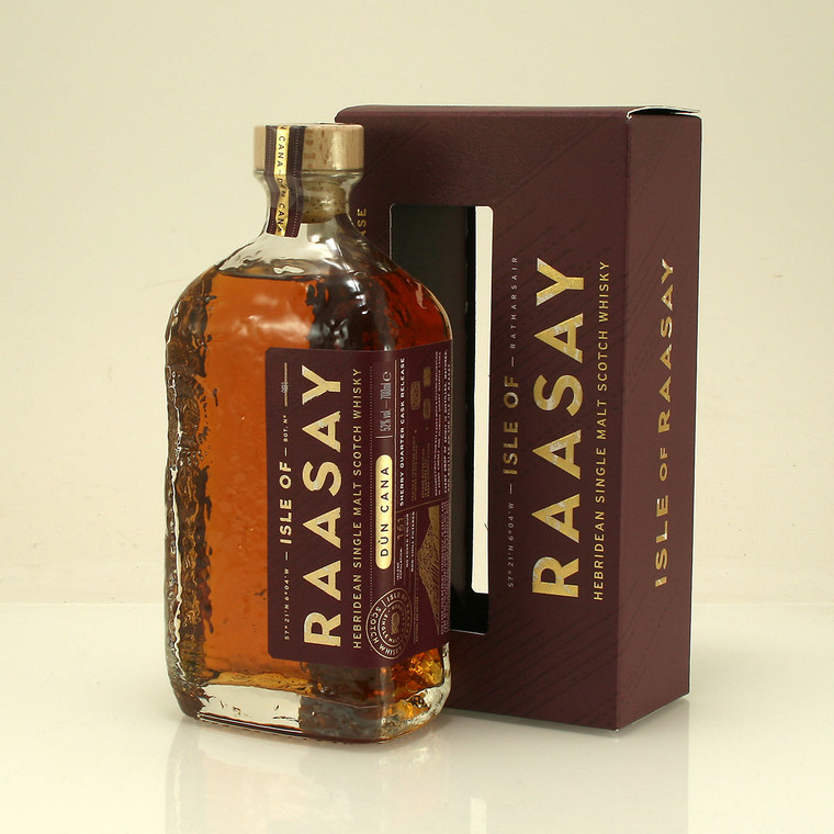 Isle of Raasay 'Dun Cana' Sherry Quarter Cask Release Hebridean Single Malt Scotch Whisky 52% 70cl