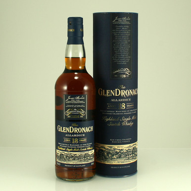 The GlenDronach 18 year old 'Allardice' bottled in 2017 Billy