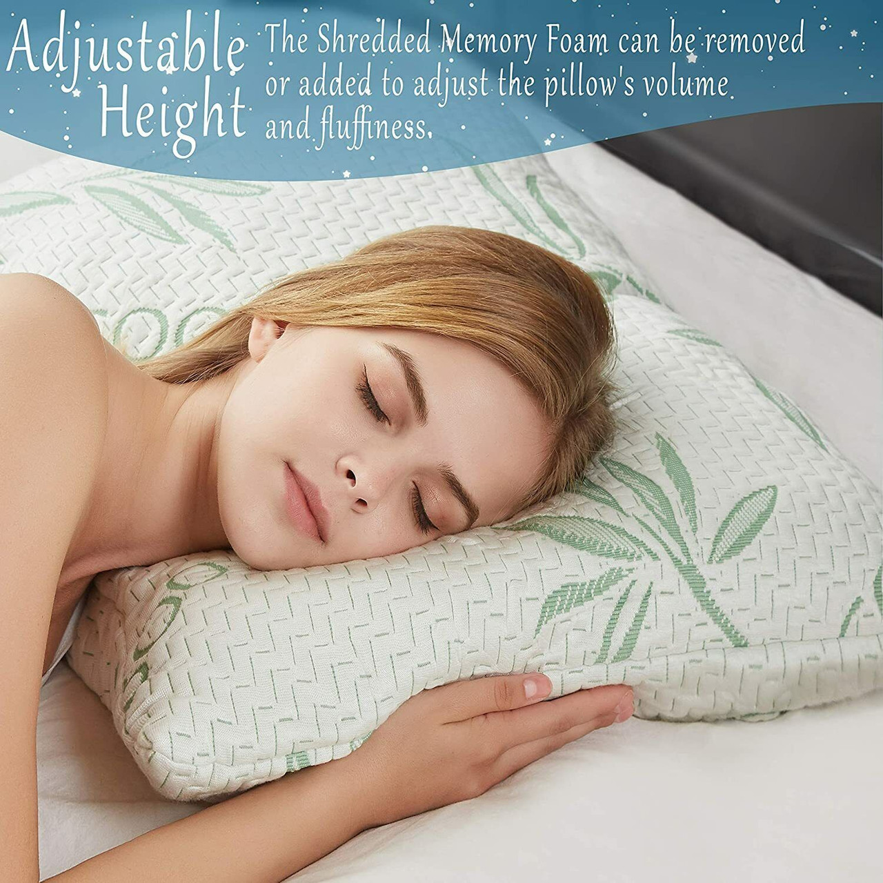 Bed Pillow Prestige Collection Bamboo Pillow Best Adjustable