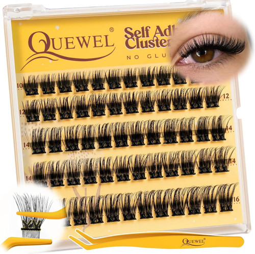 D Curve Pre Glued Eyelashes, Strong Hold 10-16MM No Glue Needed Self Adhesive Lashes at Home(MJ04-new) D Curve Pre Glued Eyelashes, Strong Hold 10-16MM No Glue Needed Self Adhesive Lashes at Home(MJ04-new)