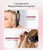 Mini Thermal Brush 3 Temperature Adjustable, Small Curling Iron 25MM, Non-Blowing Heated Round Brush for Soft Curls