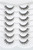 False EyeLashes 15mm 3D Clear Band Lashes Soft Faux Mink Lashes Reusable 7 Pairs (No.218) False EyeLashes 15mm 3D Clear Band Lashes Soft Faux Mink Lashes Reusable 7 Pairs (No.218)