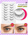 Strip Eyelashes Natural Looking False Eye Lash Soft Flared Fake Eyelash Pack 7 Pairs - DK-14-Small (5-10mm) Strip Eyelashes Natural Looking False Eye Lash Soft Flared Fake Eyelash Pack 7 Pairs - DK-14-Small (5-10mm)