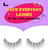 Strip Eyelashes Natural Looking False Eye Lash Soft Flared Fake Eyelash Pack 7 Pairs - DK-14-Small (5-10mm) Strip Eyelashes Natural Looking False Eye Lash Soft Flared Fake Eyelash Pack 7 Pairs - DK-14-Small (5-10mm)