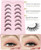 Natural Lashes Wispy Eyelashes Natural Look False Eye Lash Flared CuteEyelash Soft Fluffy Manga 7 Pairs - D-K08(12-14mm) Natural Lashes Wispy Eyelashes Natural Look False Eye Lash Flared CuteEyelash Soft Fluffy Manga 7 Pairs - D-K08(12-14mm)