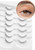 Small Lashes Natural Look False Eyelashes Wispy Very Natural Flared Eyelash False Short Eye Lash 7 Pairs - DK32 - Short (3-10mm) Small Lashes Natural Look False Eyelashes Wispy Very Natural Flared Eyelash False Short Eye Lash 7 Pairs - DK32 - Short (3-10mm)