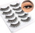 Multipack 3D Light Volume Cat Eye Lashes Natural Look Faux Mink Fake Eyelashes - 5 Pairs Multipack 3D Light Volume Cat Eye Lashes Natural Look Faux Mink Fake Eyelashes - 5 Pairs