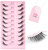 Wispy Corner False Eyelashes with Clear Band Half Lashes Natural Look 10 Pairs Wispy Corner False Eyelashes with Clear Band Half Lashes Natural Look 10 Pairs