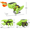 3 in 1 Solar Dinosaur Robot Toy