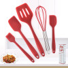 The manufacturer supplies silica gel kitchenware set; scraper; 5-piece baking tool set; pot; spatula; cooking spoon