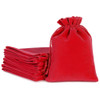 25-100 Velvet Drawstring Pouch Jewelry Baggie Ring Party Wedding Gift Bag Set