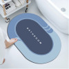 Soft diatom mud floor mat Bathroom water absorbing mat Door anti-skid mat Quick drying toilet doormat Toilet carpet