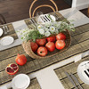 2 Tier Tray Fruit Holder | Decorative Tabletop for Food, Snack Cover for Dinning Room and Home Decor