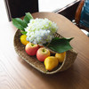 2 Tier Tray Fruit Holder | Decorative Tabletop for Food, Snack Cover for Dinning Room and Home Decor