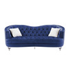 Luxury Crystal Feet Tufted 3P Sofa
