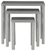 Ashley Caitworth Champagne Contemporary Accent Table (Set of 3) A4000355