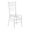 Elegant Chiavari Chair for Weddings & Events-White Resin/ 4 Per Box