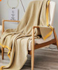 Knitted Nordic Cotton Throw Blanket