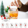 Christmas Coffee Spoons Stainless Steel Tea Scoops Kids Spoon Set Gifts Festival Party