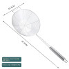 Dumpling scoops Hot pot strainer scoops strainer scoops household stainless steel deep fried strainer kitchen noodle strainer