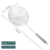 Dumpling scoops Hot pot strainer scoops strainer scoops household stainless steel deep fried strainer kitchen noodle strainer
