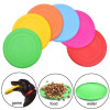 Soft Non-Slip Dog Flying Disc Silicone Game Frisbeed Anti-Chew Dog Toy Pet Puppy Training Interactive Dog Supplies