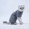 Pet Cat Surgery Recovery Suit for Surgical Abdominal Wounds Home Indoor Pet Clothing Cats After Surgery Pajama Suit Supplies