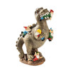 Dinosaur Eating Gnomes Home Garden Decor Art Outdoor Garden Ornament Resin Dinosaur Dwarf Figurine Statue Sculptures Decor