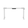 Height Adjustable Standing Desk Frame - Dual Motor Load 265lbs Electric Sit Stand Desk Stand Up Desk Heavy Duty 2-Stage Base for Home Office - Frame Only
