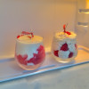Strawberry milkshake; glass; incense; candles; romantic gifts; home fragrance; candlestick decorations; birthday gifts; candles