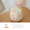 Strawberry milkshake; glass; incense; candles; romantic gifts; home fragrance; candlestick decorations; birthday gifts; candles