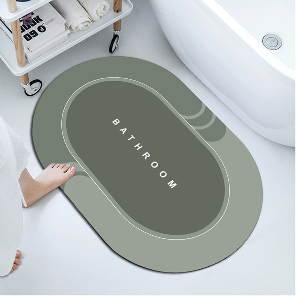 Soft diatom mud floor mat Bathroom water absorbing mat Door anti-skid mat Quick drying toilet doormat Toilet carpet