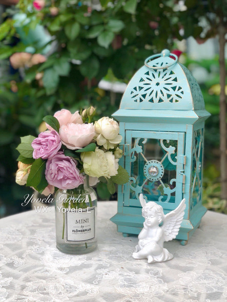 Chinese iron glass antique candlestick; large outdoor wind lamp; portable lamp; wedding lantern