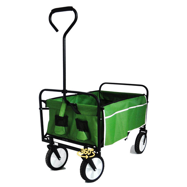 Folding Wagon Garden Shopping Beach Cart