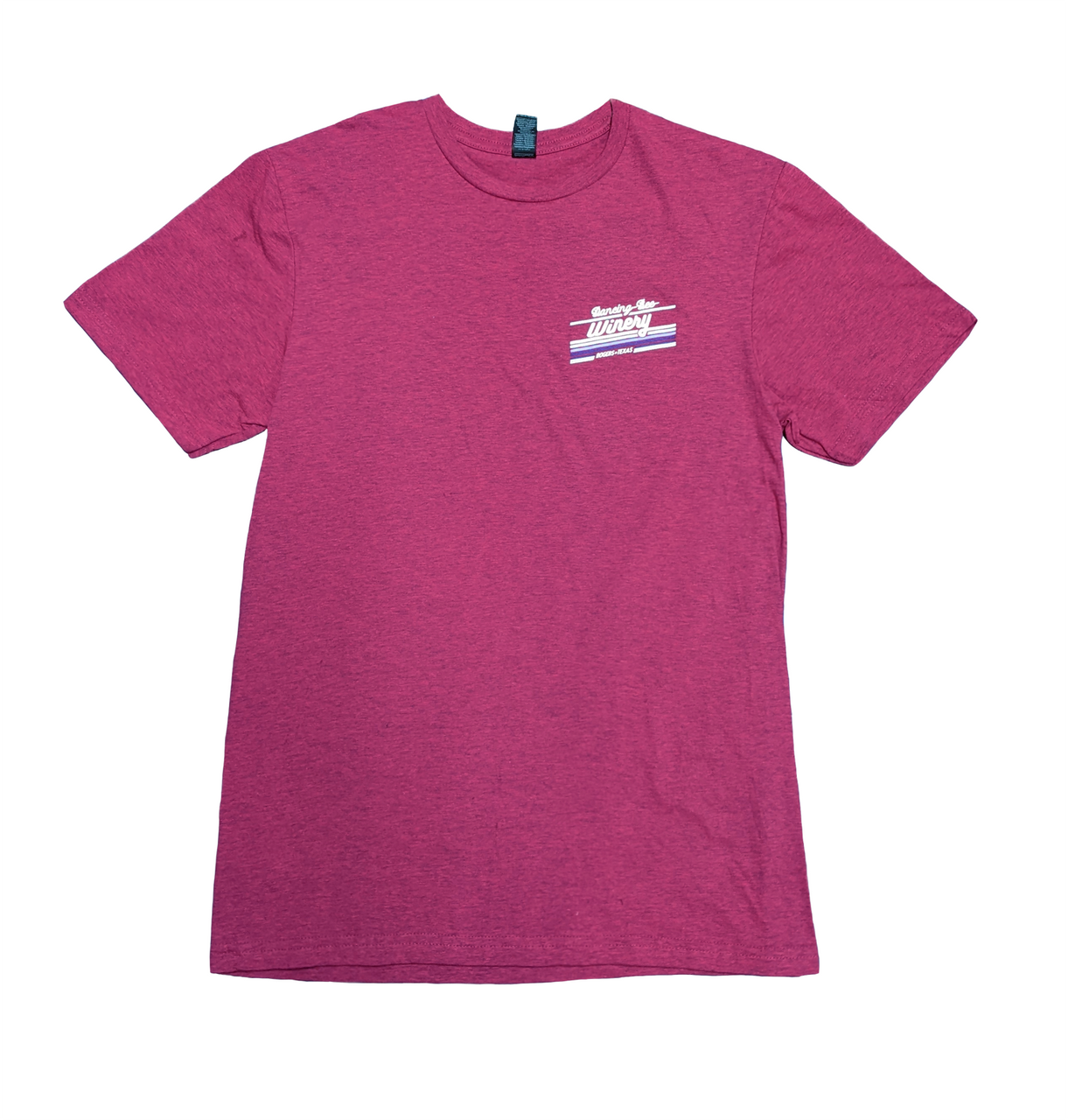 Tシャツ・カットソー COVERNAT Painting Graphic Cutting Line T-Shirt Magenta Magenta Retro Tee Shirt - Dancing Bee Winery - Dancing Bee