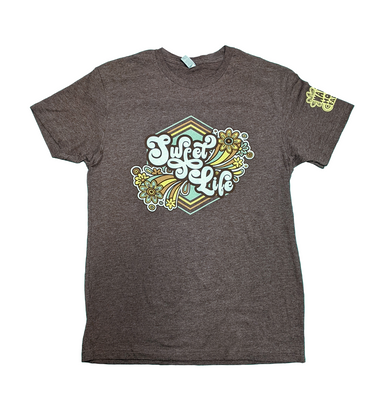 Heather Brown Sweet Life Tee Shirt - Walker Honey Farm - Dancing