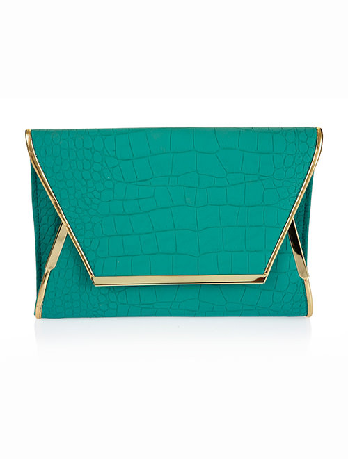 [Sample] Collette, alligator clutch