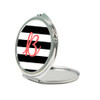 BW Modern Stripes Compact Mirror BW Modern Stripes Compact Mirror