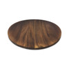 Acacia Wood Charger - Engraved Baroque