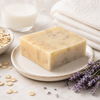 Oatmeal Lavender Goat Milk Bar Soap