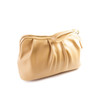 Taupe Ruched Loop Clutch/Case - Vegan Leather